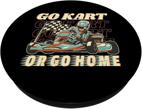 Miniatura 2 de Go kart or go home PopSockets intercambiables PopGrip