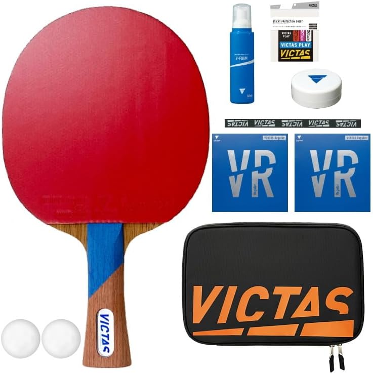 VICTAS ヴィクタス 初心者・新入生応援セット ラバー貼り加工済み