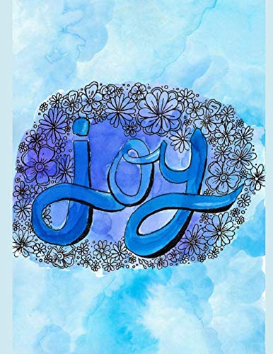 12 Month 8.5x11" Indigo Joy Planner