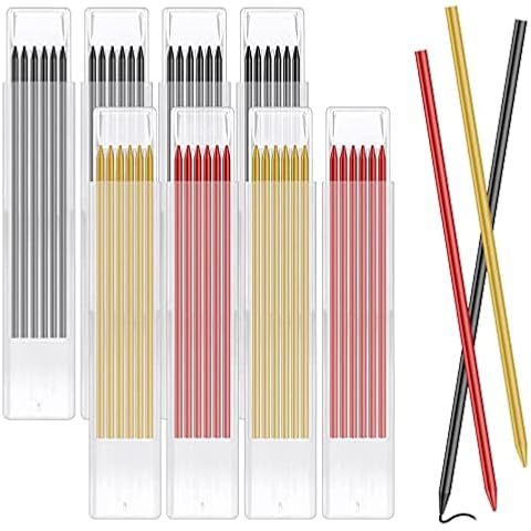 48Pcs Waterproof Pencil Refills by Fentar Cover