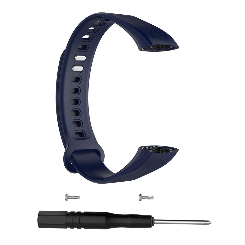 Ixkbiced Sports Silicone Bracelet Strap Wristband For Huawei Honor 3 Smart Watch Band