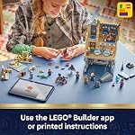 LEGO Harry Potter Château de Poudlard : Aile de l'hôpital jouet de construction pour filles et garçons - Ensemble de jeu de simulation pour enfants, à partir de 9 ans - Avec 7 figurines et figurine de Patronus loup - Idée cadeau pour anniversaires - 76463