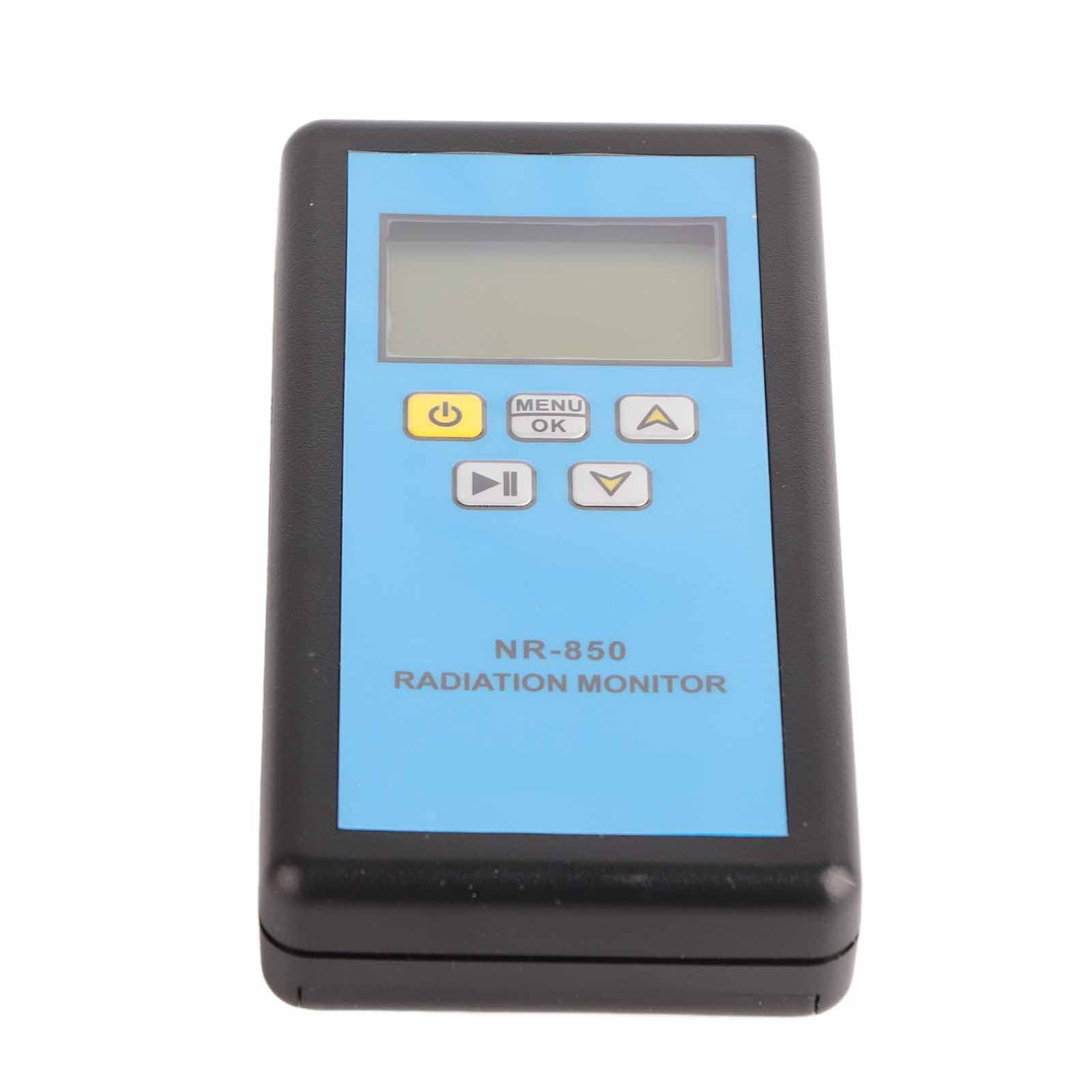 Detector de Radiación Nuclear, Contador Profesional de Alta Precisión, Probador de Radiómetro con Pantalla LCD, Dosímetro Detector de Radiación Electromagnética para Laboratorios de la Industria Al Ai