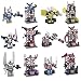 Transformers Kre-O Custom Kreons Collection 1 Bundle 6 Pack Includes: Optimus Prime, Bumblebee, Iron Hide, Megatron, Starscream & Soundwave (1 of Each)