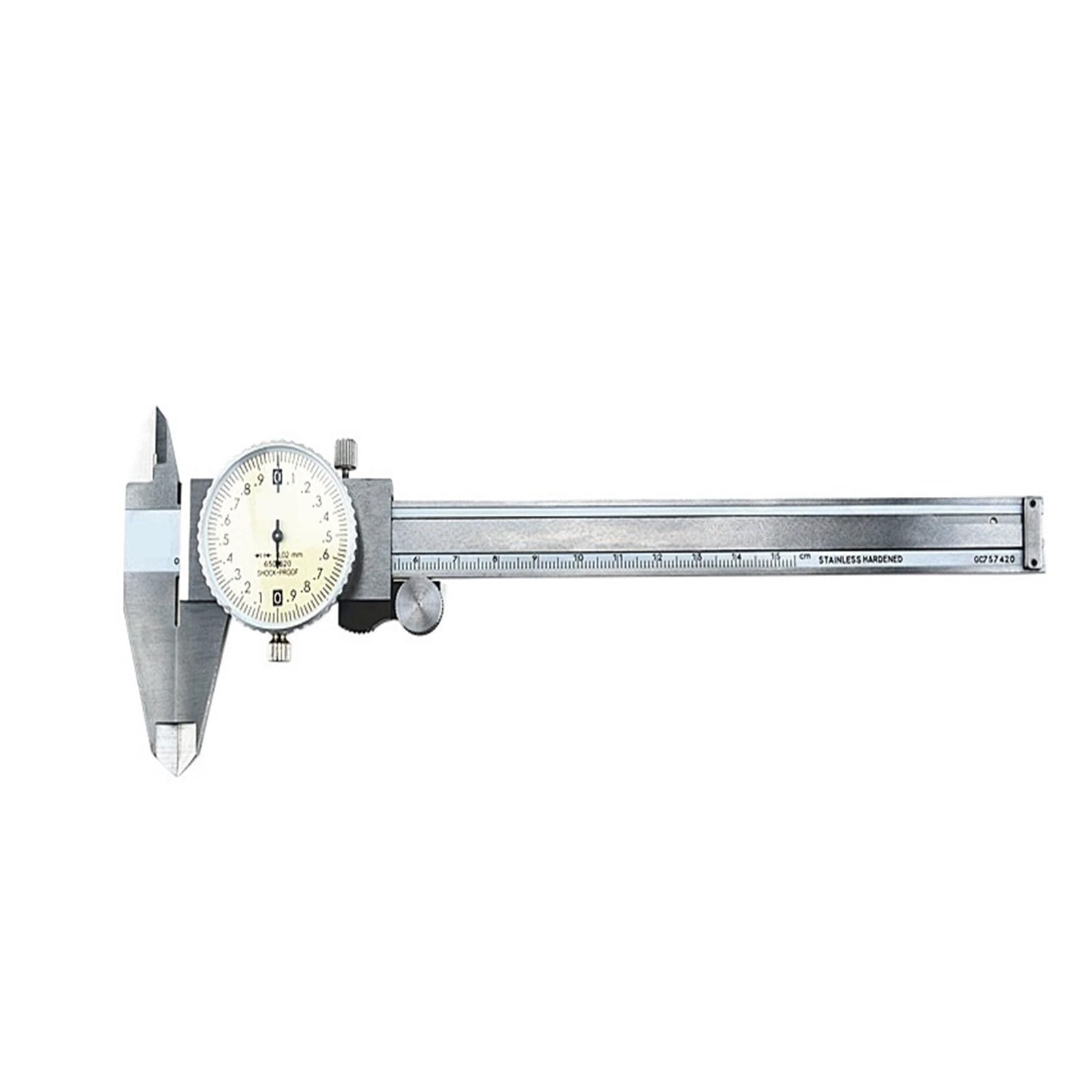 SWENEEN 6" 0-150Mm 0.02/0.01Mm Caliper Shock-Proof Stainless Steel Vernier Caliper Measurement Gauge Metric Measuring Tool,150x0.02mm