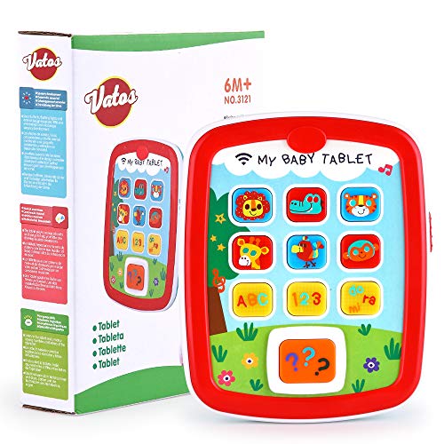 Toddler Learning Tablet for 1 Year Old, VATOS Baby Ipad for 6M -12M