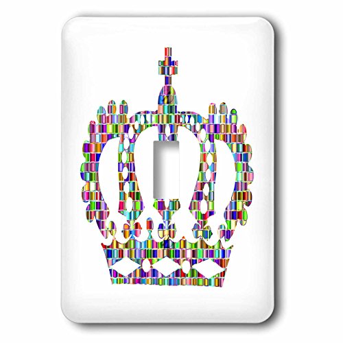 Capot d'interrupteur simple 3dRose lsp_279900_1 plaque murale de finition - 2