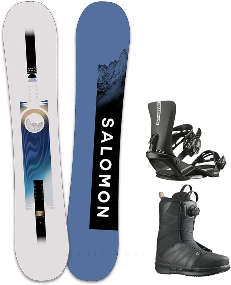 サロモン スノボ 板 ビンディング セット Eri98様用 BURTON 板 SALOMON