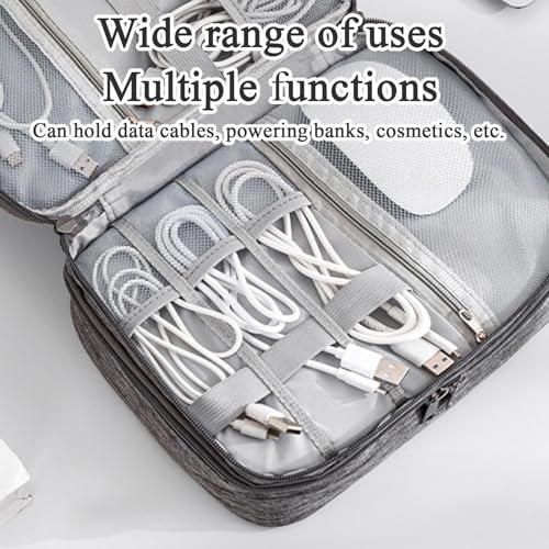 Accesorios electrónicos carry case con espacio para cosméticos y cremas 7