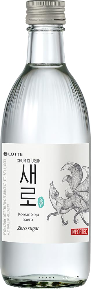 Lotte Chum Churum Soju - Saero Zero Sugar 360ml 16% Alc./Vol