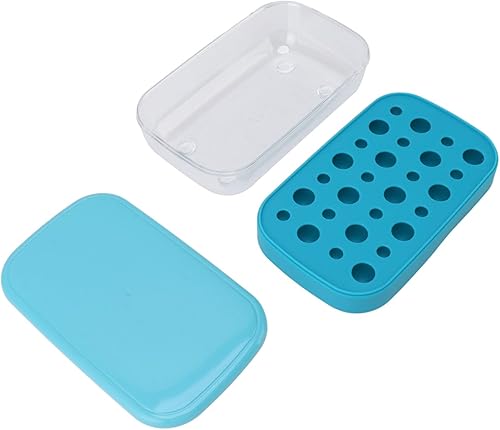 Miniatura 9 de Máquina de hielo redonda para hacer hielo para el hogar, bandeja de cubitos de hielo para hockey sobre hielo, bandeja para moldear, bandeja de hielo