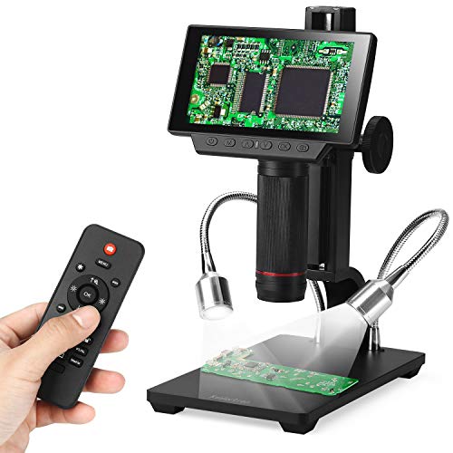 Koolertron 5 inch LCD 1080P Digital Microscope Wireless Remote Control Up to 560x