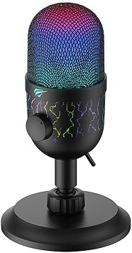 Havit Gamenote GK52 RGB Gaming Profesyonel Oyuncu Yay nc  Mikrofonu