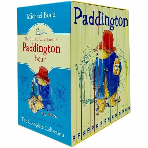 The Classic Adventures Of Paddington Bear The Complete Collection 15 Books Box Set By Michael Bond(Slipcase Edition)