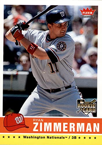 2006 Fleer Tradition #113 Ryan Zimmerman RC - Washington National (Rookie Card)