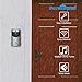 Wireless Doorbell Camera, Waterproof WiFi Doorbell Security Camera with Chime, Cloud Storage, Two-Way Talk, PIR Motion Detection, Night Vision and Rechargeable Batteries