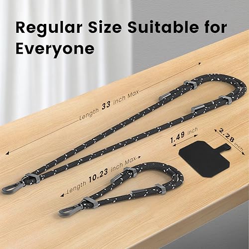 5 Pack Phone Lanyard Tether Tab, Safety Cellphone Lanyard Pads - 5 Pack - 第 33/36 張圖片