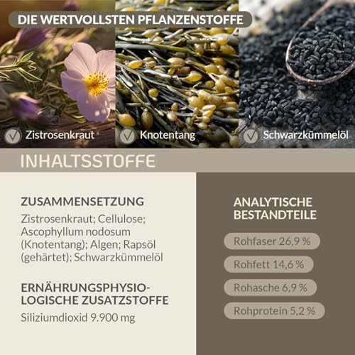 Provicell para-Z-Vital | Mit Tierärzten in Deutschland entwickelt & hergestellt | Schutz für den Hund ohne Chemie | 120 Tabletten