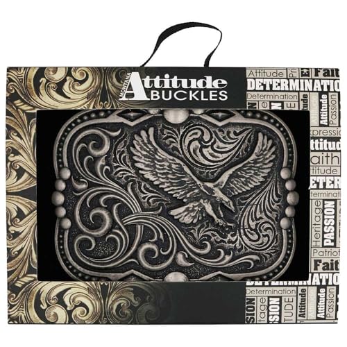 Image of Montana Silversmiths Outdoor Wildlife Series Attitude Western Belt Buckle