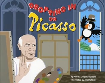 Hardcover Dropping In On Picasso (Dropping in On...) Book