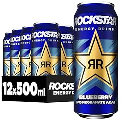 Rockstar Energy Drink Blueberry Geschmack...