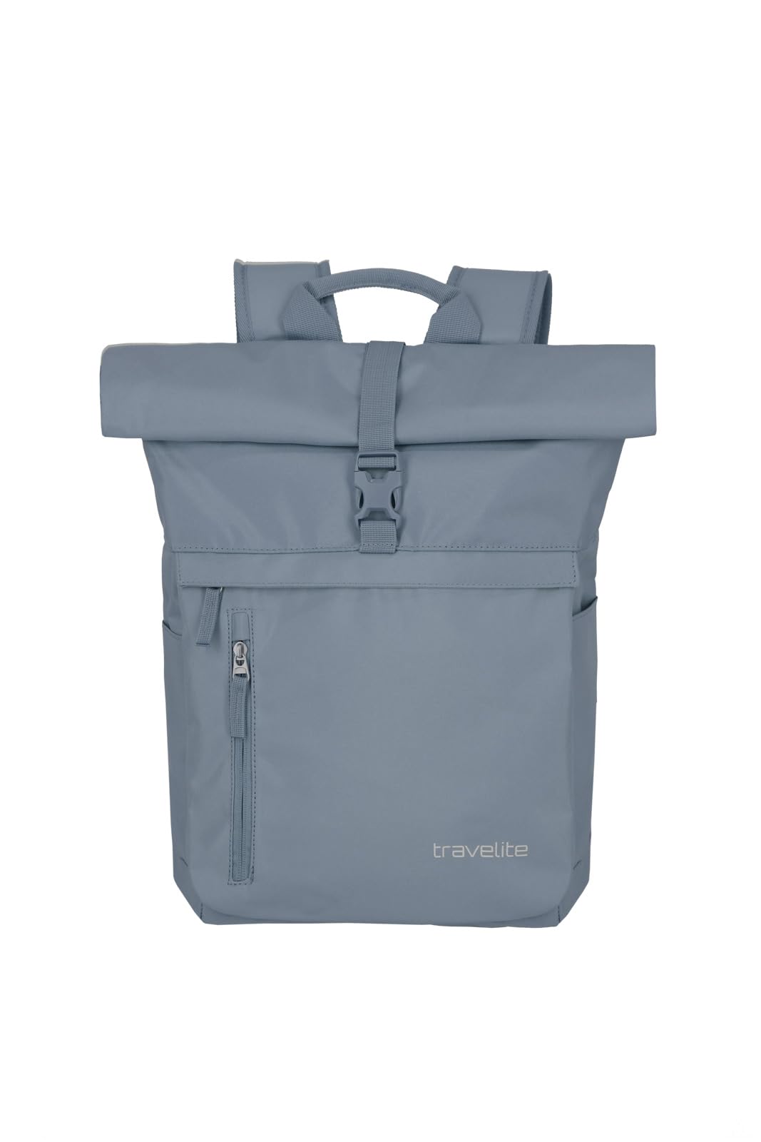 Travelite Unisex Bleu Backpack Basics Roll-Up