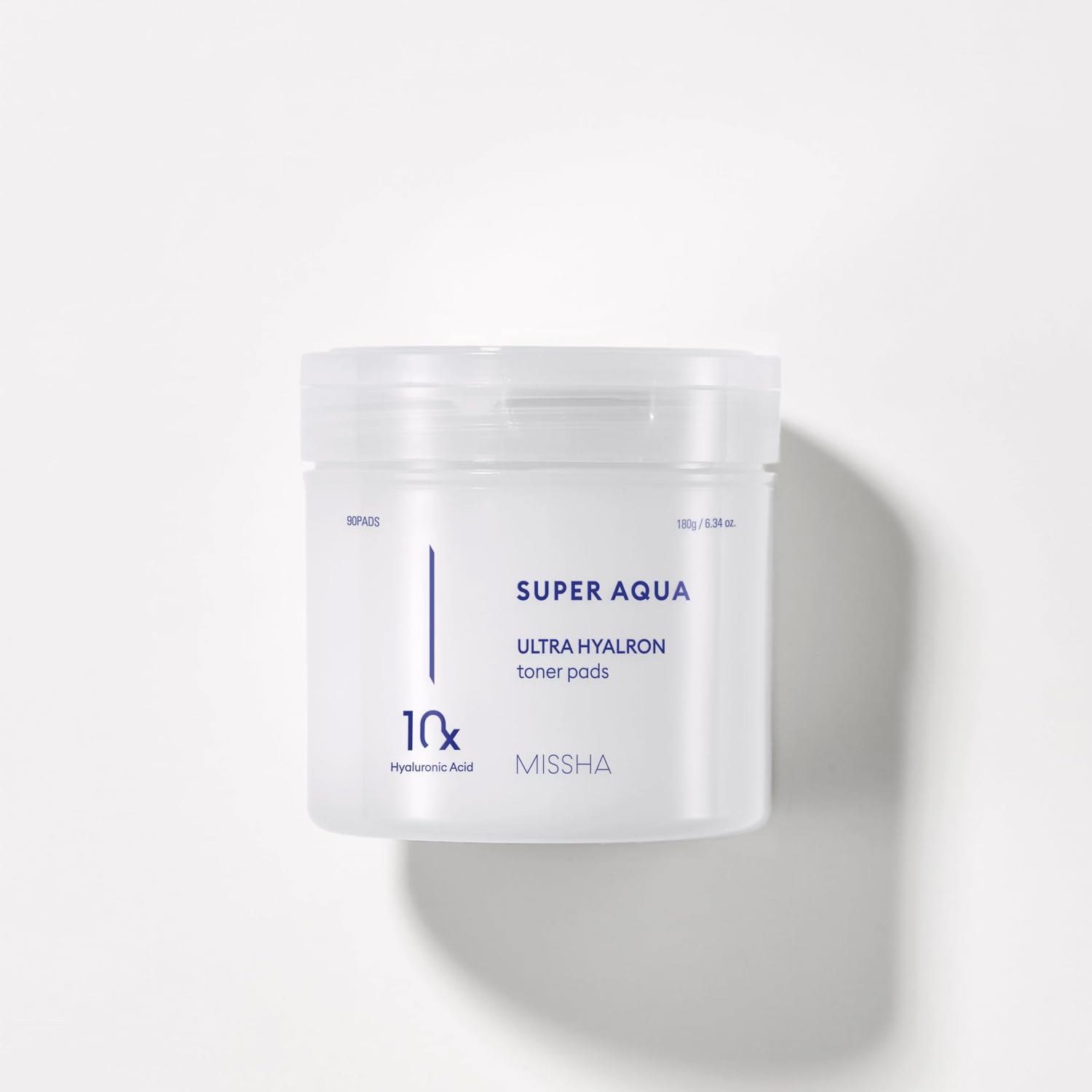 MISSHA 10 Farklı Hyaluronik Asit Kompleksi İçeren Arındırıcı Tonik Pad Super Aqua Ultra Hyalron Toner Pads