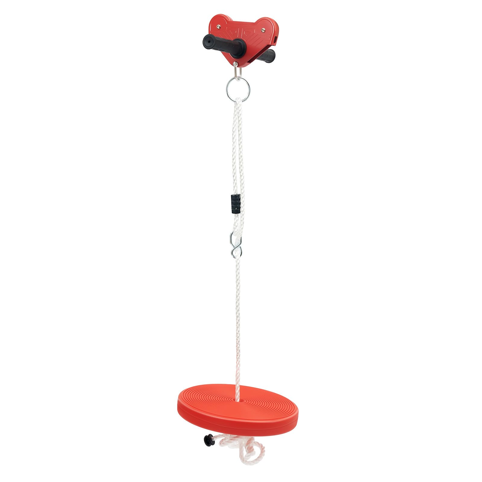 Ealtqund Zip line Kits for Backyard, 160ft Zip line Kit for Kids and Adult Up to 330 lb, Included Swing Seat, Ziplines Brake, and Steel Trolley, Outdoor Playground Equipment