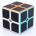 GINFH Carbon Fiber 2x2 Speed Cube 2x2x2 Magic Cube Puzzle Toys for Kids