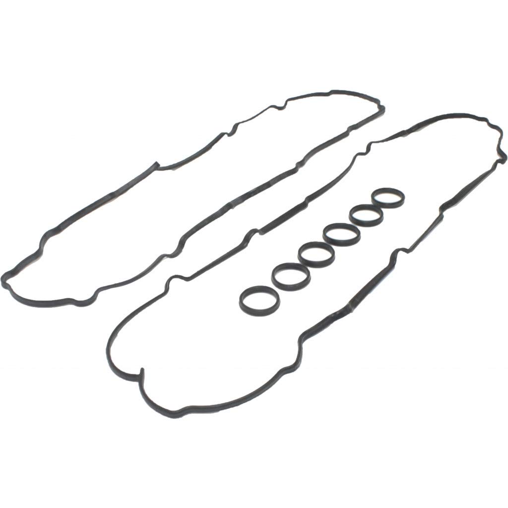 for Dodge Avenger Valve Cover Gasket 2008 2009 2010 | Set | Rubber Material | 6 Cylinder | 2.7L | 2700cc | 167 CID | Dual Overhead Cam | 24V | Includes Spark Plug Tube Seals