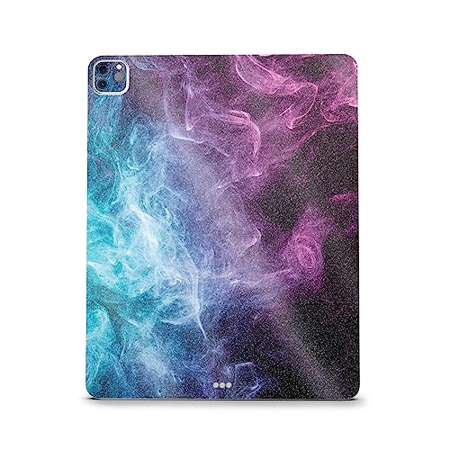 Image of MightySkins Carbon Fiber Skin Compatible with Apple iPad Pro 12.9 inch M2 6th Gen (2022) Full Wrap Kit - Mystic Smoke | Protective, Durable Textured Carbon Fiber Finish | Easy to Apply | Made in The USA