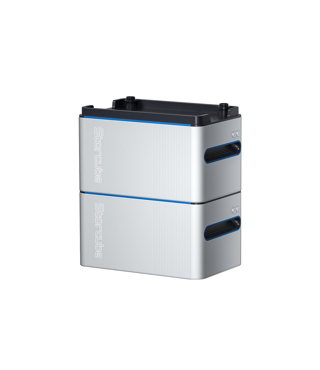 S1000 Batterie Solaire, Système de Stockage Solaire 2048Wh, Connectés au Réseau, Batterie LiFePO4, étanche IP65, Installation Facile