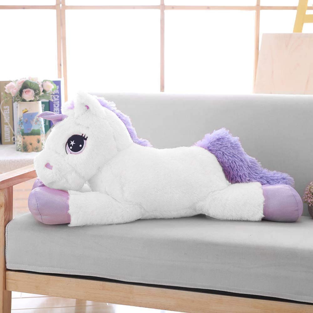unicorn snuggle pillow