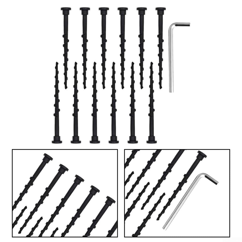 12 Tornillos de para tierra para Robot Cortacésped 14cm 12 Tornillos