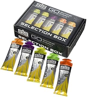 Science in Sport | SiS Go Isotonic Energy Gel | 0.6g Sugar & 22g Carbohydrates per Gel | Vegan | Digestible & Practical | Consumed Without Water | Informed Sport Tested | Variety Pack, 20 x 60ml Gels