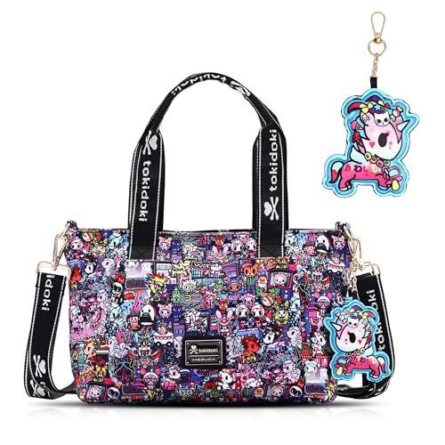 Tokidoki Tote Bag for Women Large Capacity Shoulder Bag with Strap Hobo Tote Handbag for Trave Work