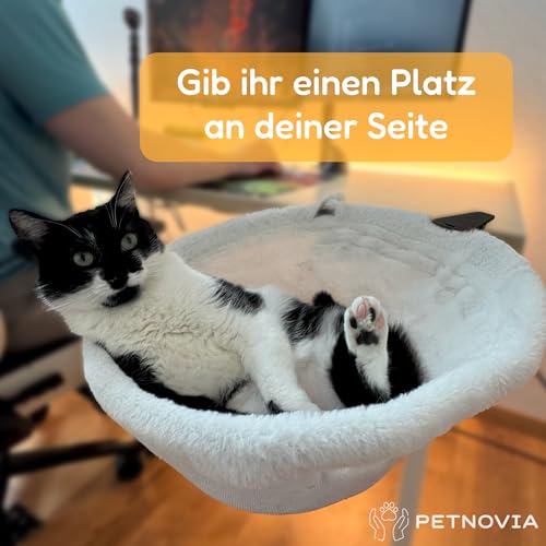 Homeoffice Schreibtisch Katzenkorb - Gemütlich Stabil und Waschbar - NEU – Bild 4
