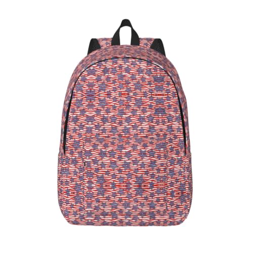 Mochila de lona de gran capacidad CHAbu con diseño clásico y correas cómodas