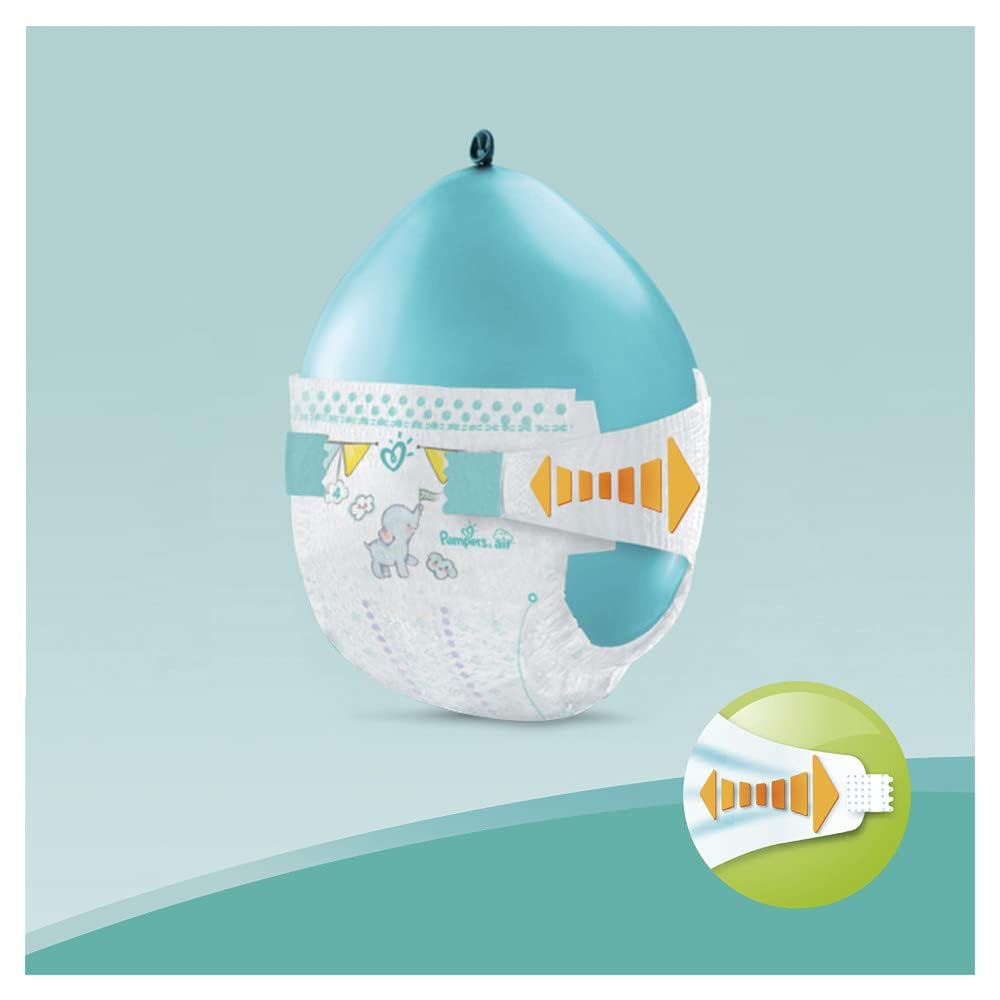 Pampers Pieluchy Niemowlęce, rozmiar 3, 6-10 kg, pudełko miesięczne, 198 pieluch
