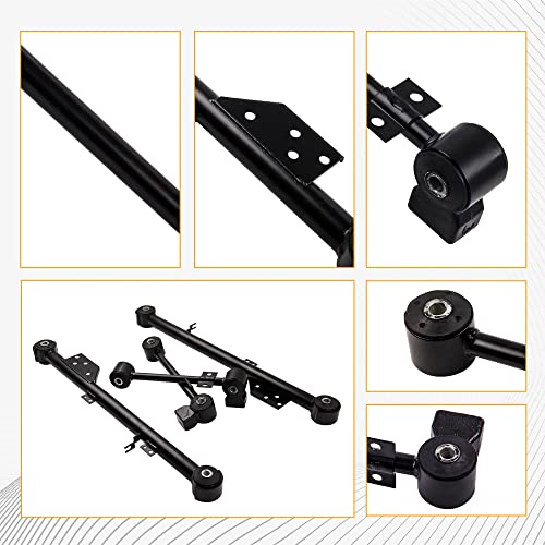 Set Of 4 Rear Upper Lower Control Arms For Infiniti Qx4 For Nissan Pathfinder 1997-2004 Trailing Arms Suspension 905-802 905-803 905-804 K660903 #TOP6