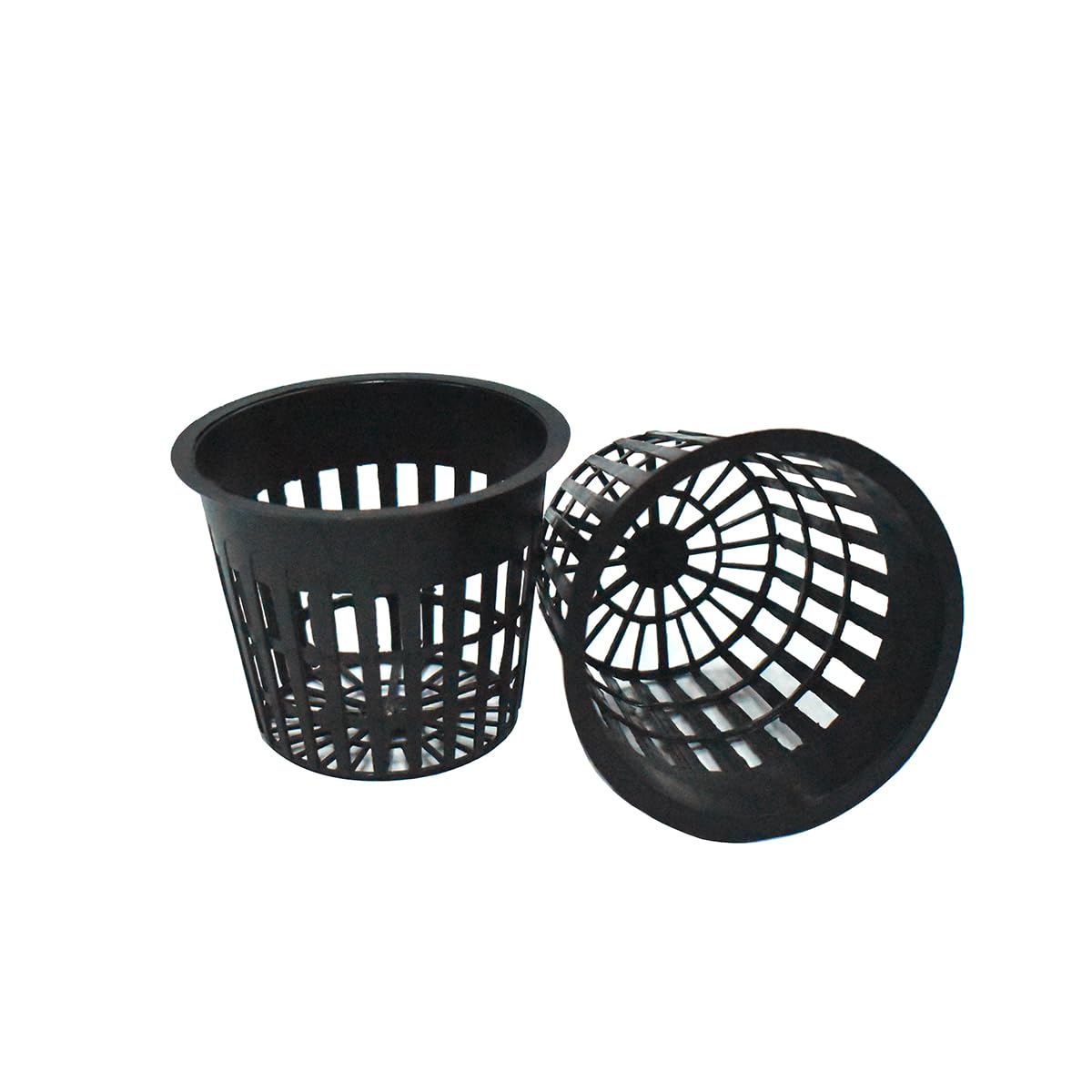 MOFANCY 3 Inch Black Net Cups Net Pots Hydroponics Supplies Cups for Hydroponics Home Vegetable Flower Planting 14Pcs