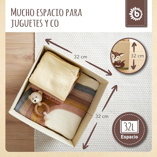 Miniatura 3 de Bieco Organizador De Juguetes Almacenaje Juguetes Caja Guardar Juguetes