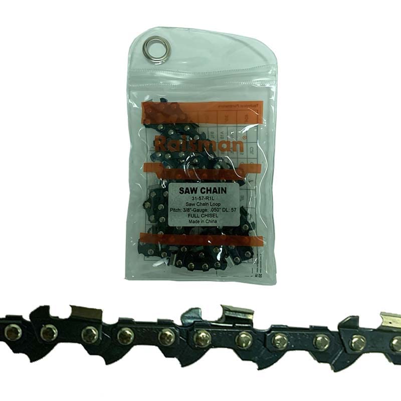 Amazon.com: Chainsaw Chain for 16-Inch Bar - 57 Drive Links - 3/8