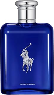 RALPH LAUREN FRAGRANCES Polo Blue - Eau de Parfum - Men's Cologne - Aquatic & Fresh - With Citrus, Bergamot, and Vetiver - Medium Intensity