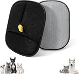 Lot de 2 Gant Anti Poils Animaux Amélioré, Gant de Toilettage Chien Chat Réutilisable, ...