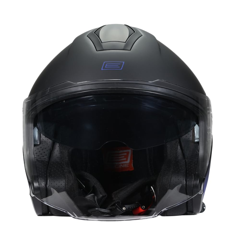 ORIGINE Casco Jet de Moto Abierto 3/4 con Doble Visera Apto para Scooters Homologado ECE2206