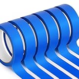 Hongway Blue Painters Tape 1 Inch Wide, 6 Rolls 22 Yards Each, Masking Tapes For Walls Painting, Home Decoration, Clean Removal, No Residue