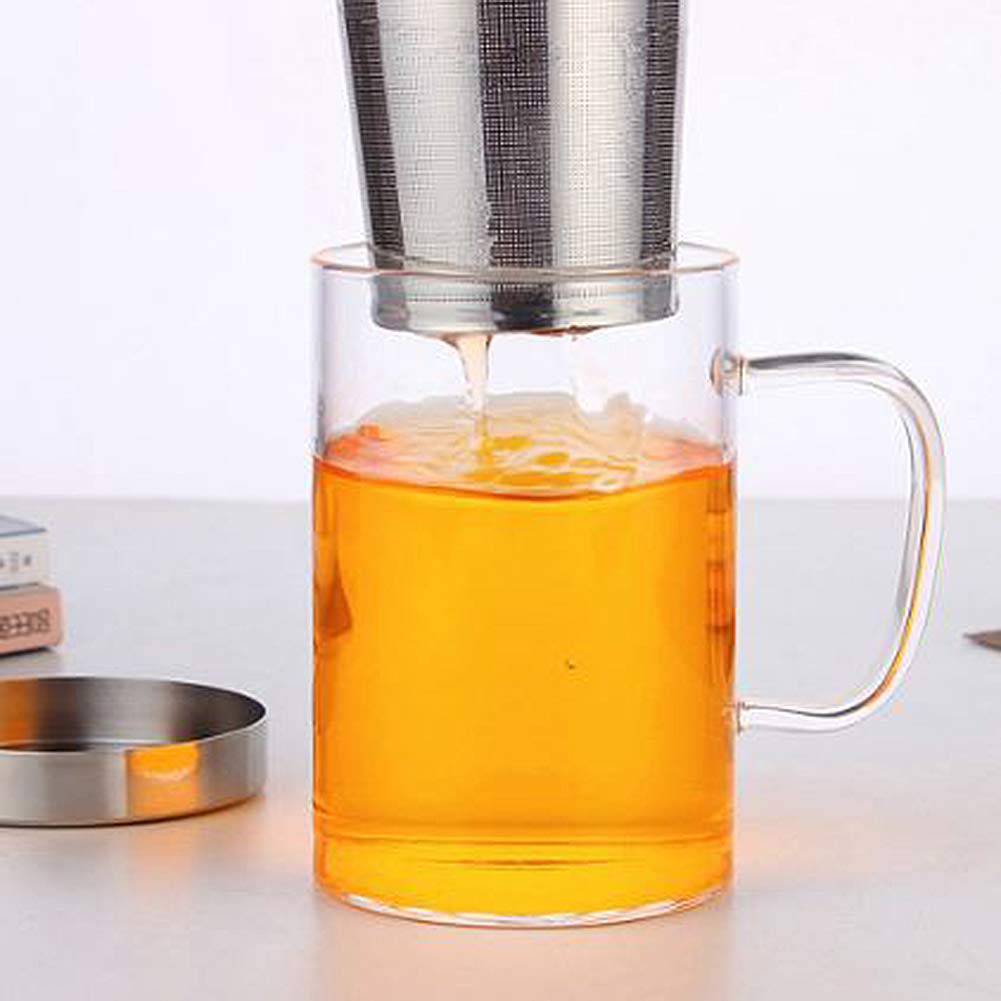 Piao I Glass Travel Buddy GL-603 500cc auto-straw Infuser Bottle