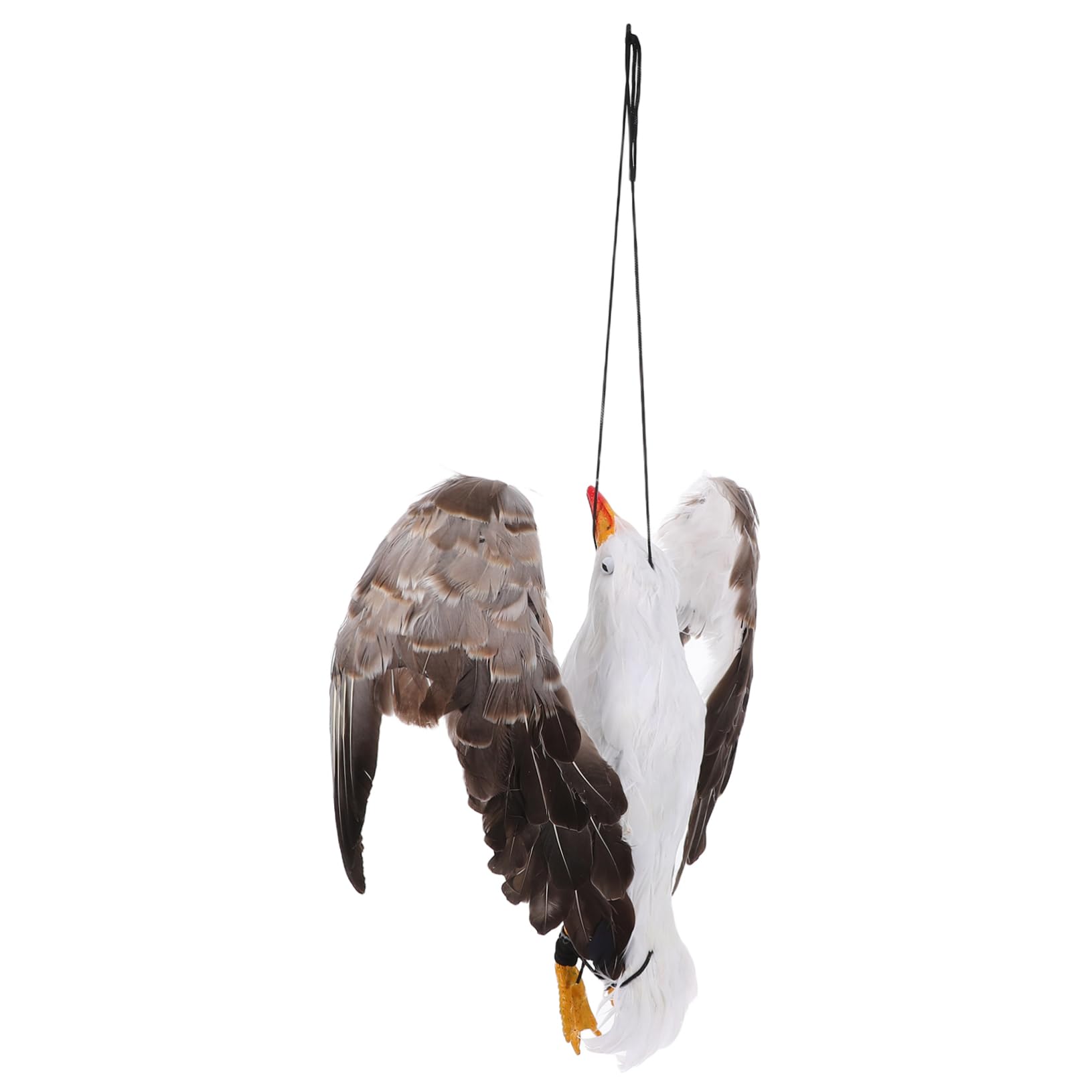 Mouette simulée résistante en matériau plastique pour ornement durable