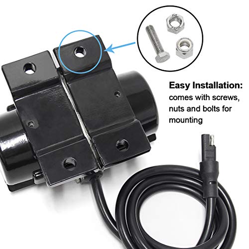 Signstek 200Lb Vibrator Motor For Salt & Sand Spreader And Concrete Mixer 4000Rpm 60W Dc12V #TOP2